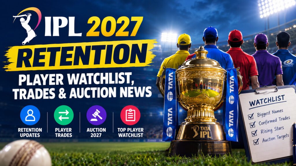 IPL 2027 retention and auction player watchlist